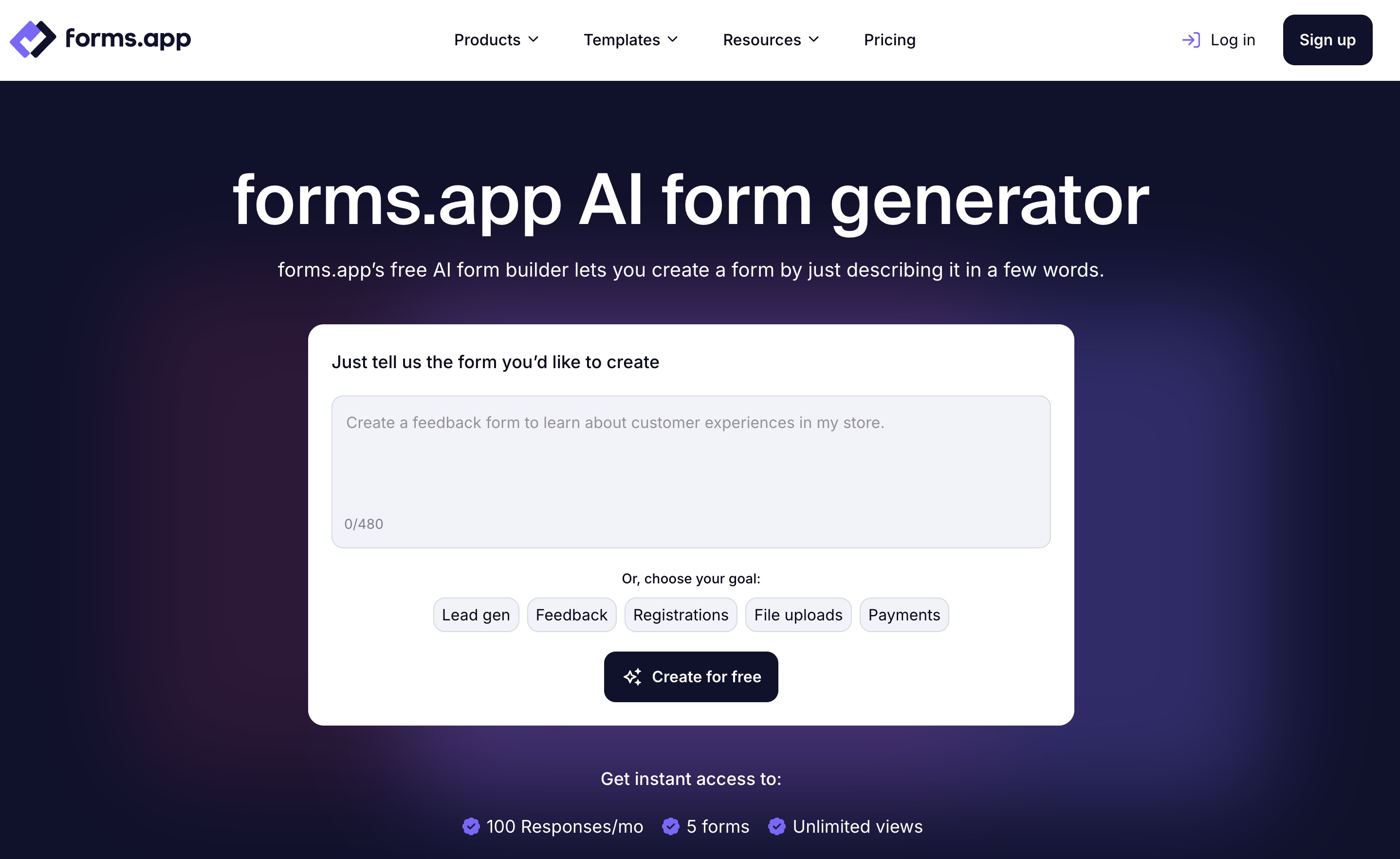 Forms.app AI