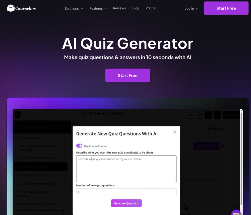 AI Quiz Generator